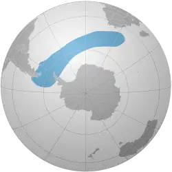 Map of range