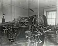 Crossley coal gas engine at the Macquarie Lighthouse engine room