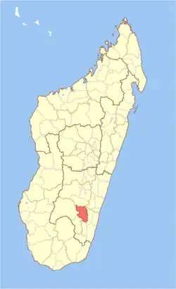 Location in Madagascar