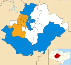 2010 results map