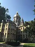 Main building seen from Main Quad