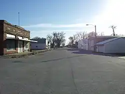 Looking north down Main Street