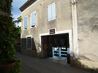 The town hall in Cliousclat