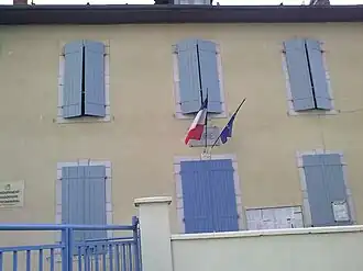 The town hall of Herrère