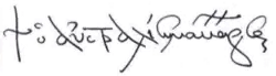 Makarios's signature