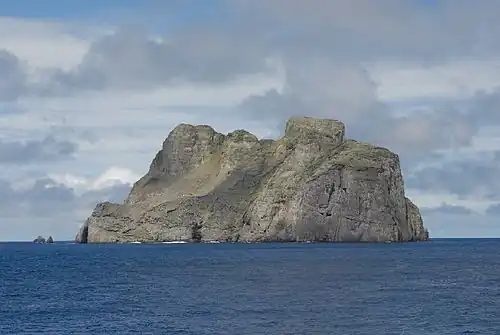 Malpelo Island, the only emerged section of the plate