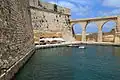Sea-filled Moat - Fort St Angelo