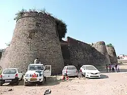 Mani Majra Fort, east side view