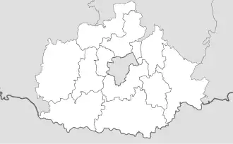 Bakonya is located in Baranya County