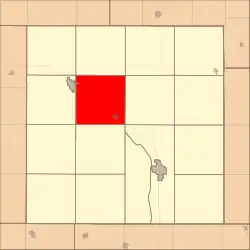 Location in Cuming County