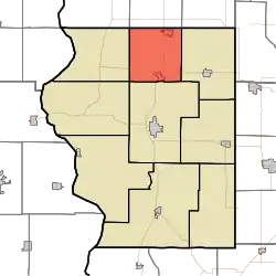 Location in Sullivan County