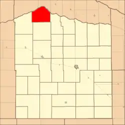 Location in Holt County