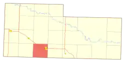 Hettinger Township in Adams County