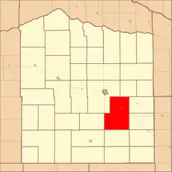 Location in Holt County