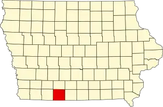 Ringgold County map