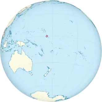 Location of Abemama