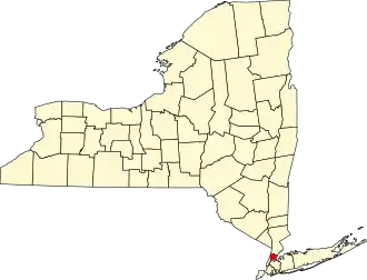 the Bronx map