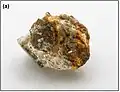 Sample of Ribbeck found after 6 days and showing terrestrial alteration, giving the sample a brown color