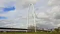 Margaret Hunt Hill Bridge in March 2020