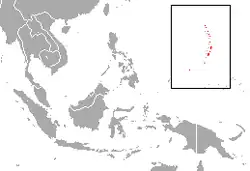 Map of range