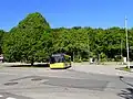 Marienlund, bus terminus and official gateway to Risskov Forest.
