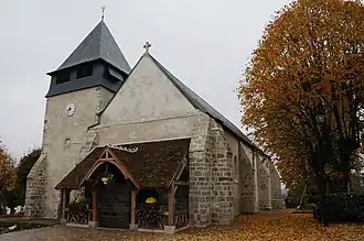 The church in Marigny-les-Usages