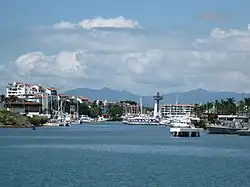 View of the development