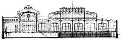 Schnittdarstellung der Markthalle II