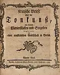 Vol.&nbsp;I (1760), title page of part IV (between pp.&nbsp;380 and 381).