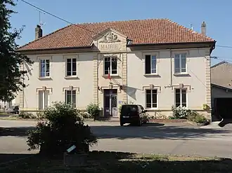 The town hall in Marre