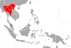 Map of range