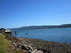 Marshall shoreline