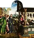 The Calling of St Matthew, by the Master of the Abbey of Dilighem