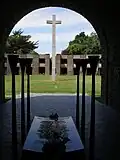 Entrance to central courtyard