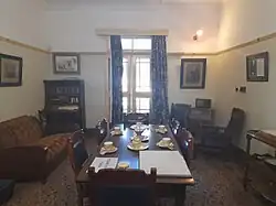 The house's dining room