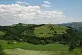 Mountain Medvednik in summer - village Rebelj