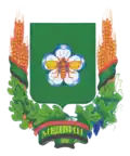 Official seal of Medvyn rural hromada
