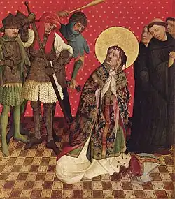 The Martyrdom of Saint Thomas of Canterbury, 1426, Kunsthalle Hamburg