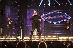 Casanovas performing in 2023
