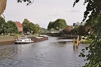 Ems River in Meppen