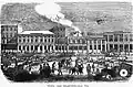 The 1854 Merchants’ Exchange Building in San Francisco, State Capitol in 1862.