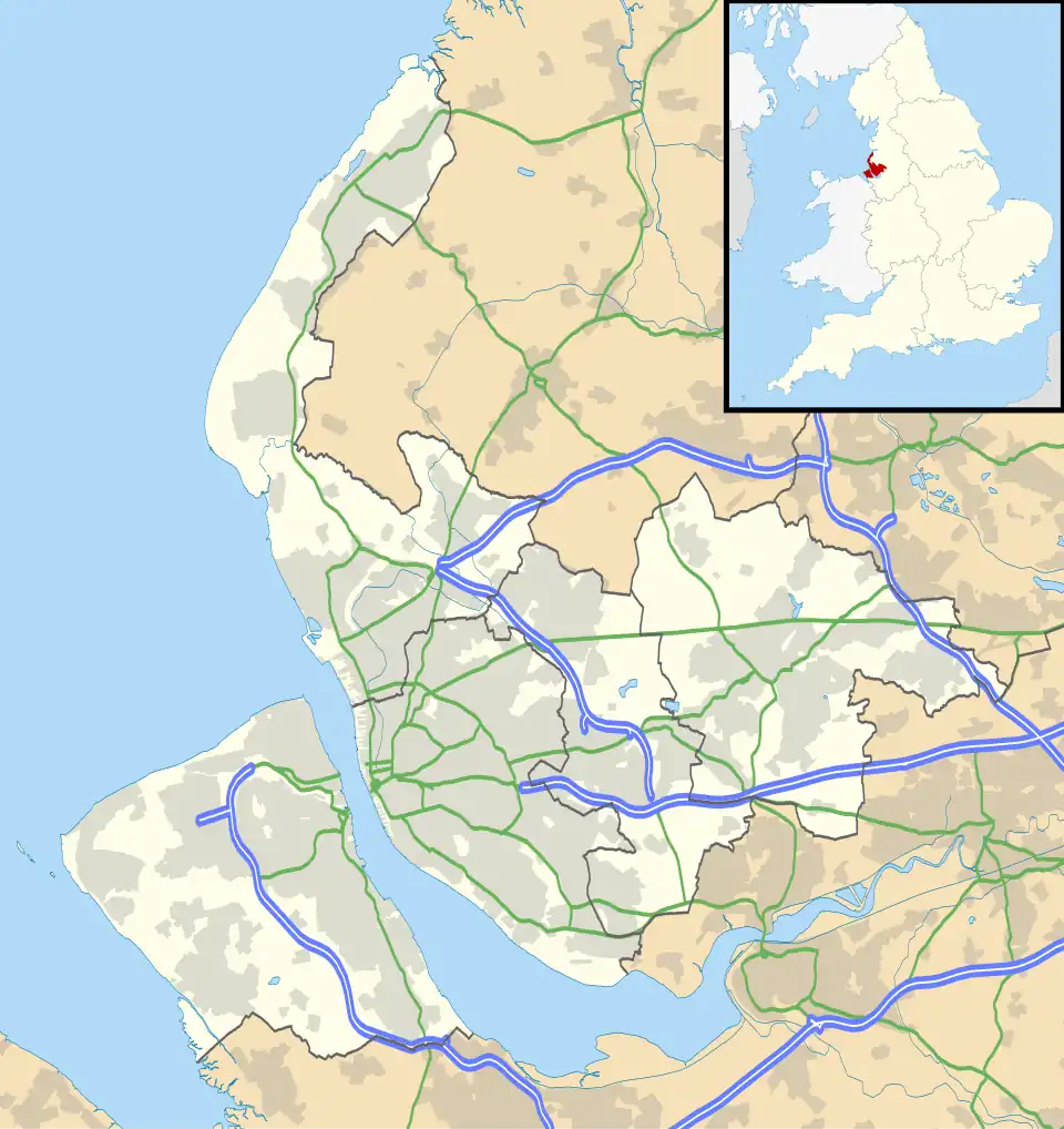 Royal Birkdale Golf Club is located in Merseyside