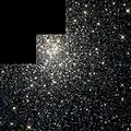 2.5' view of M28 taken by Hubble Space Telescope.