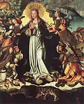 Sardoal Masters, The assumption of the Virgin, 16th Century, 168 x 135&nbsp;cm