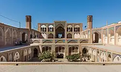 The symmetry in design is a trademark of Islamic architects