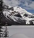 Michael Peak winter scene