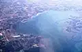 Aerial view of Anchor Bay at Lake St. Clair