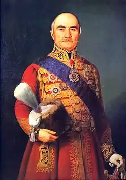 Miloš Obrenović I of Serbia founded the Obrenović dynasty and autonomous Serbia.