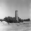 The shrine of Hazrat Saleh, left of the minaret