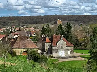 The chateau in Miserey-Salines